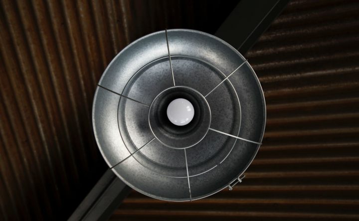 Industriële hanglamp